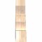 Ekena Millwork Saratoga Smooth Timber Gable Bracket, Douglas Fir, 36"W x 23"H x 5 1/2"D x 5 1/2"F, 15/12 Pitch GBW036X23X0606SAR00SDF - alternate 4